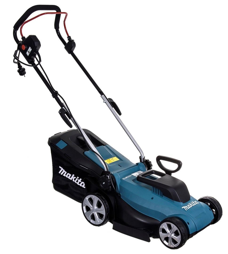 Газонокосилка электрическая Makita ELM3320 33 см/30 л/1200 Вт/10,2 кг