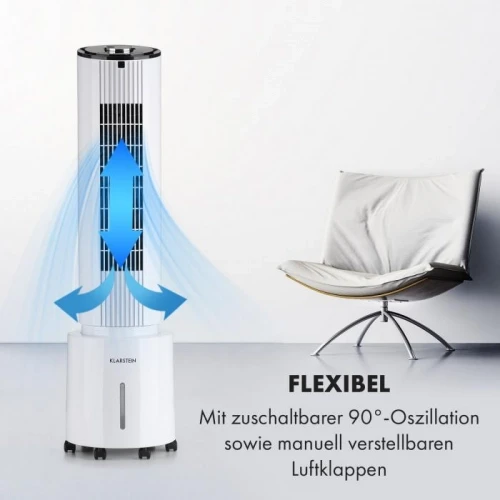 Кондиціонер мобільний KLARSTEIN Waterfall (10035833) - фото 2 Кондиціонер мобільний KLARSTEIN Waterfall (10035833) - фото 2