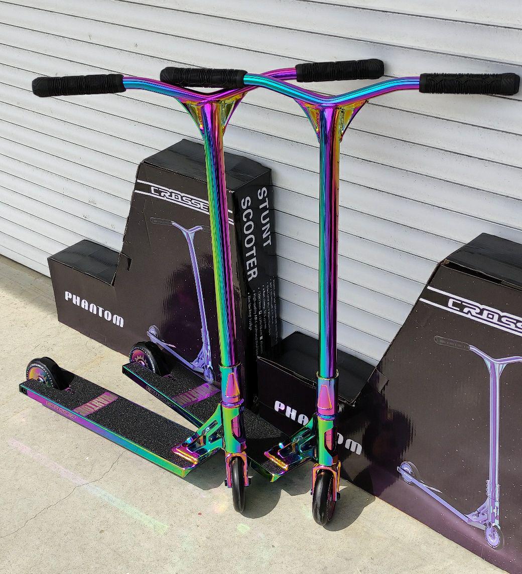 Самокат трюковый Crosser Phantom 120х30 см - фото 4 Самокат трюковый Crosser Phantom 120х30 см - фото 4