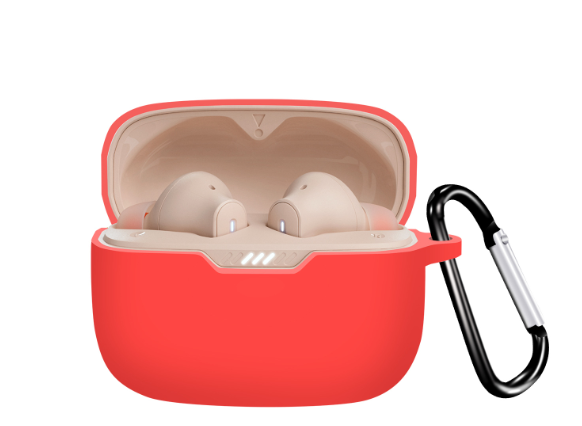Чохол-накладка DK Silicone Candy Friendly з карабіном для JBL Tune 230NC Red (016034)