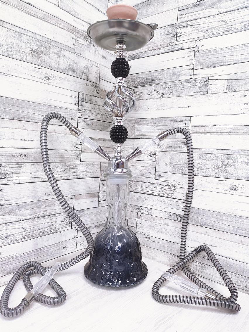Кальян Hookah Hakan 54 см на 2 персоны Black
