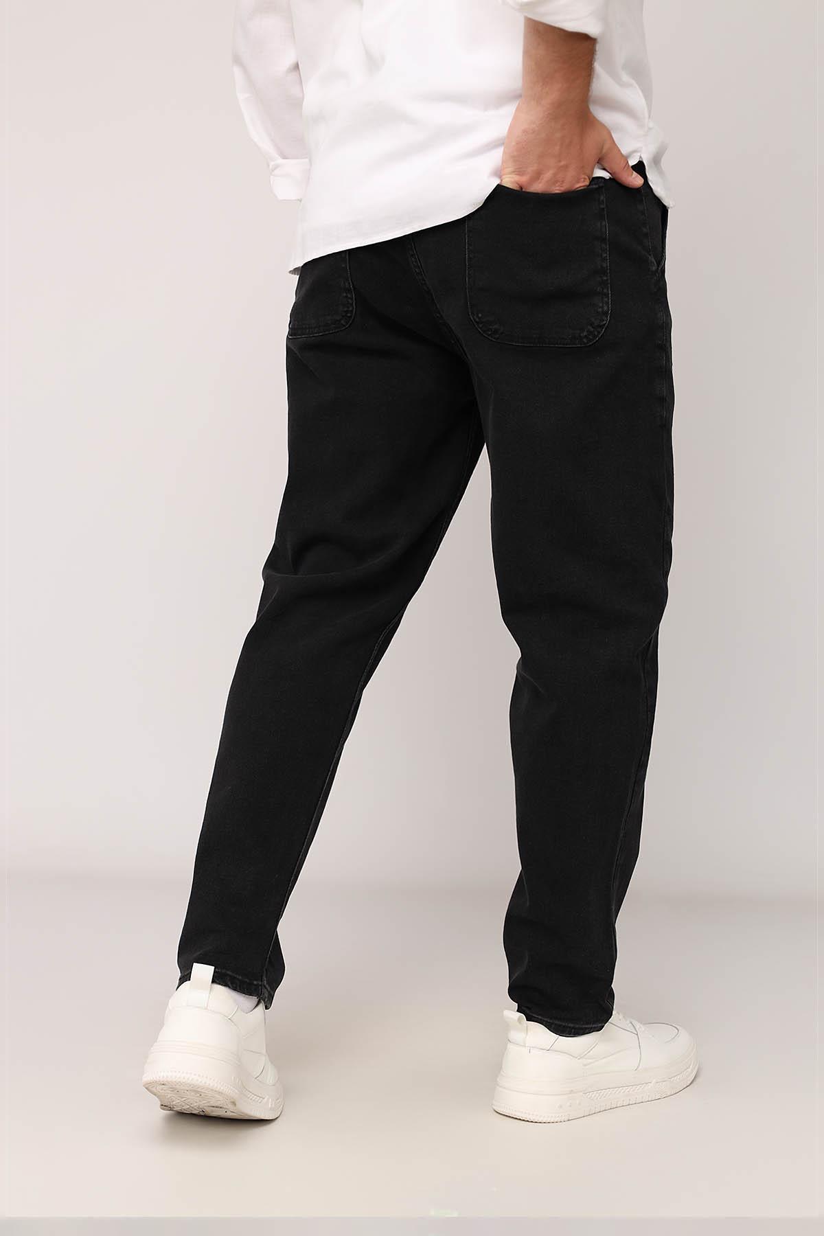 Джинсы мужские Slouchy ЦБ-00280620 W29 Темно-серый (SKT001076081) - фото 4