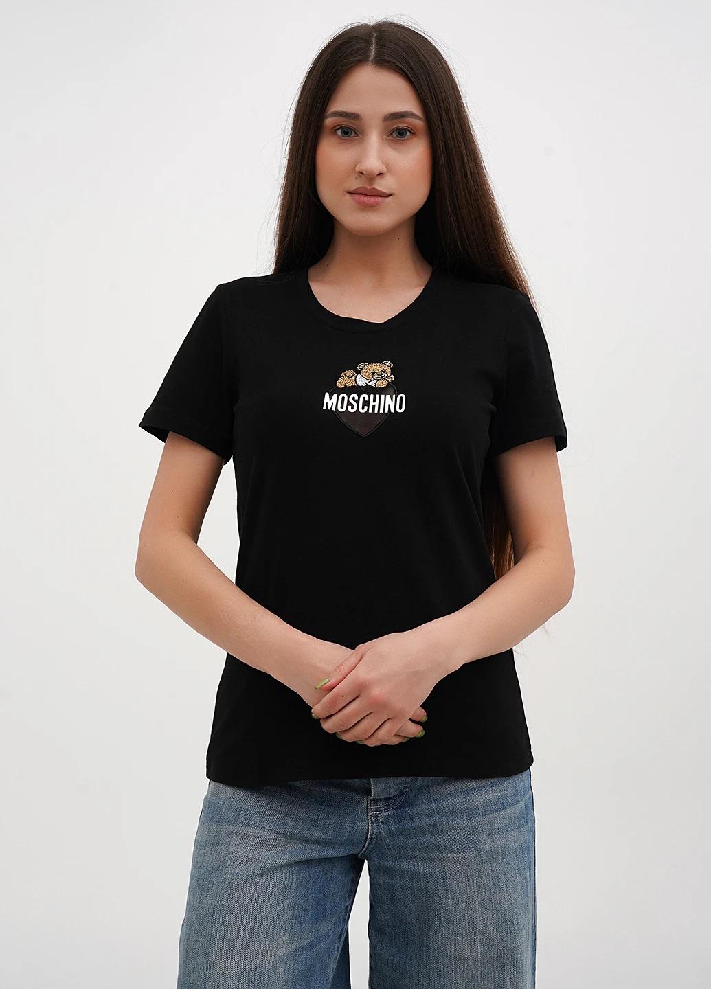 Футболка женская Moschino Bear B-7024BL L