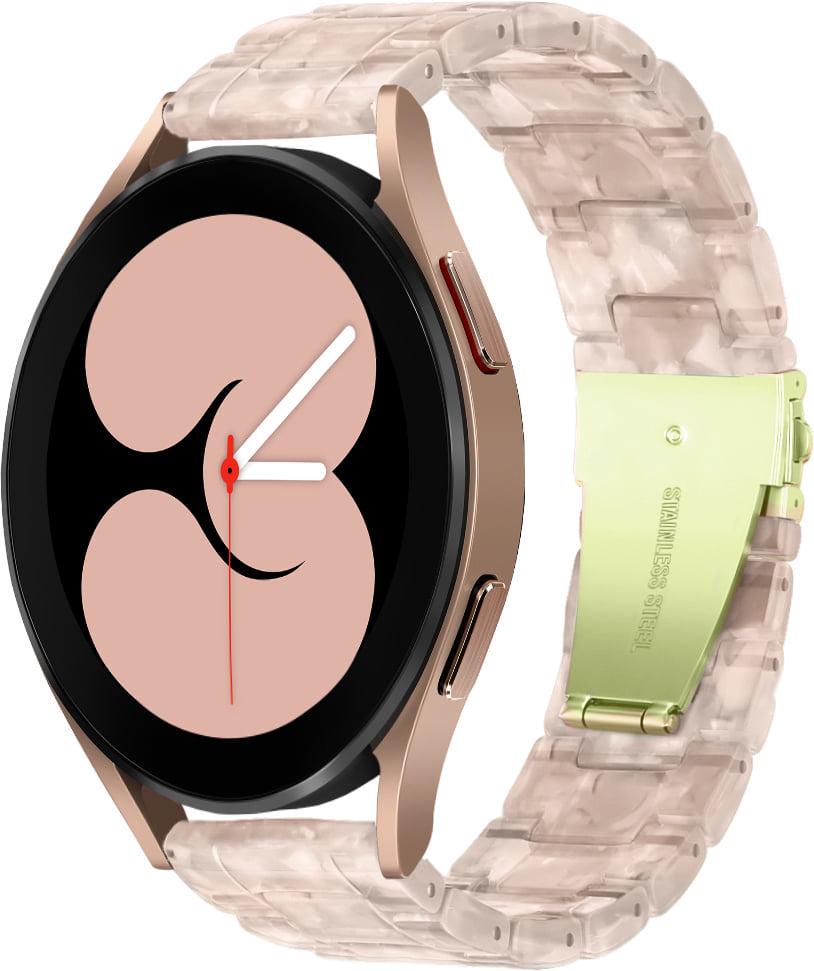 Ремешок из смолы Resin для смарт-часов Galaxy Watch 4 40 мм Pink (28801-31)