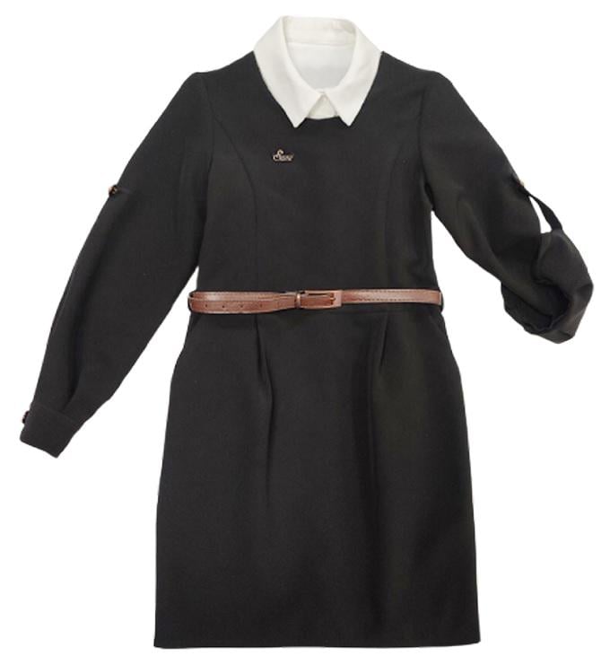 Платье школьное для девочки Suzie 64601 140 см Черный (174501_140)