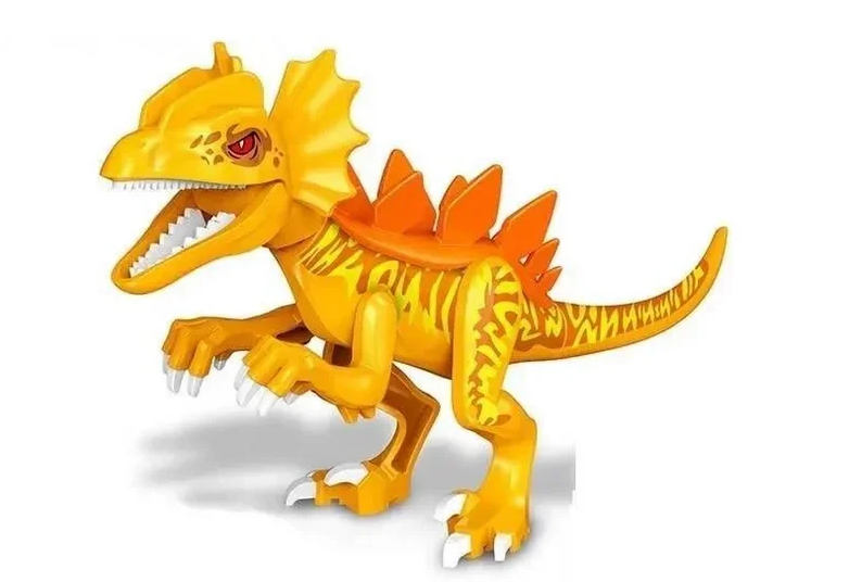 Конструктор Jurassic World Мир юрского периода 28х15 см Желтый (34183852)