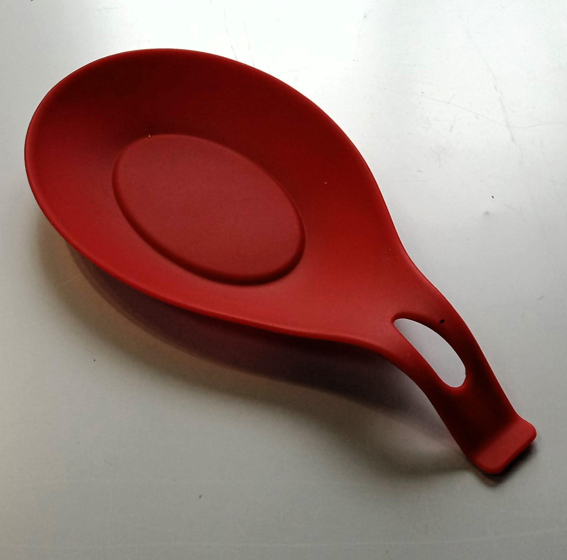 Підставка під ложку силіконова PTG0004 20 см Червоний (23442411) - фото 2 Підставка під ложку силіконова PTG0004 20 см Червоний (23442411) - фото 2