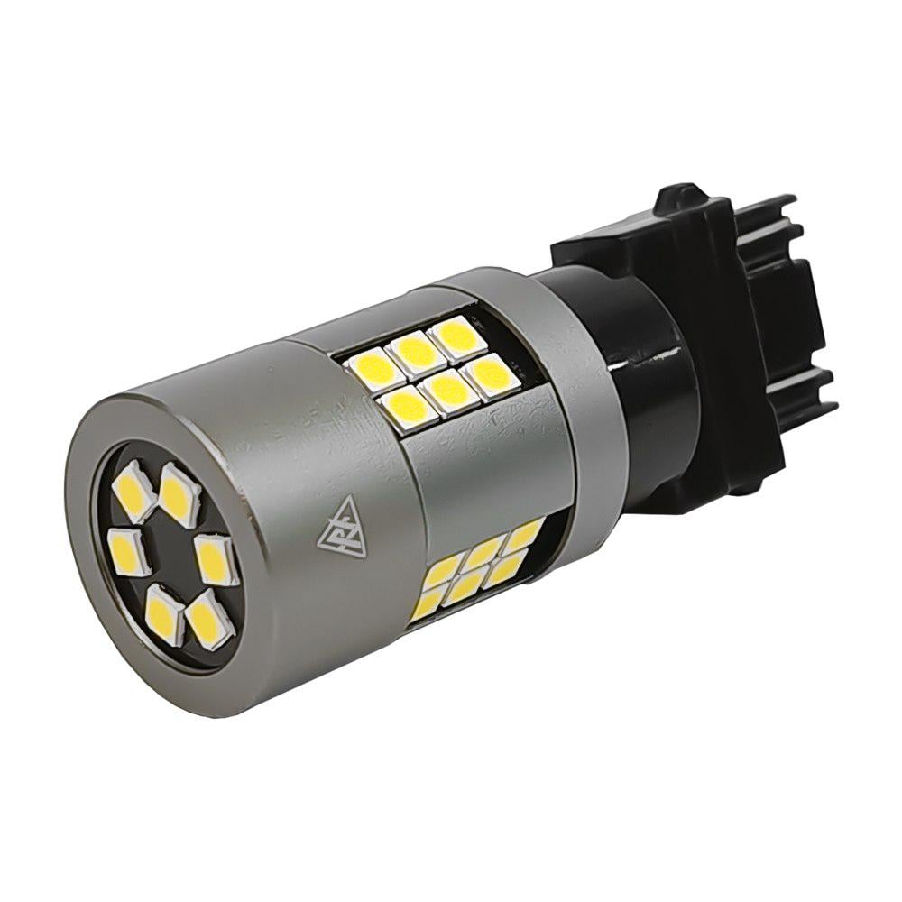 Лампа светодиодная 3157 AVolt T25-3030-30SMD Canbus белая 12-24v