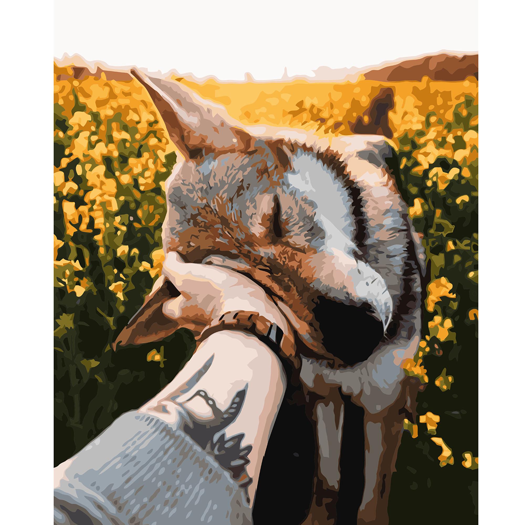 Картина по номерам Strateg Доверие 40x50 см (VA-2996)