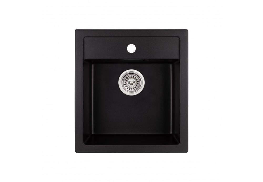 Кухонная мойка Q-tap CS 5046 Black (QT5046BLA404)