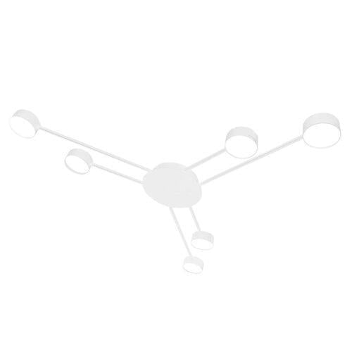Потолочный светильник ETRON 1-EDR-8451 Radiant GX53 6x15 Вт Белый (50952)