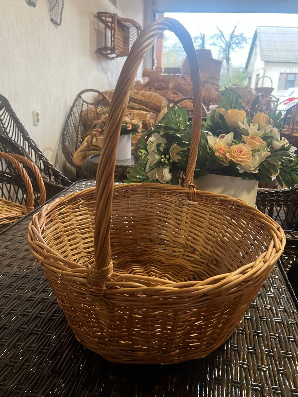 Корзина из лозы на подарки Сімейний Затишок (29756730) - фото 6 Корзина из лозы на подарки Сімейний Затишок (29756730) - фото 6