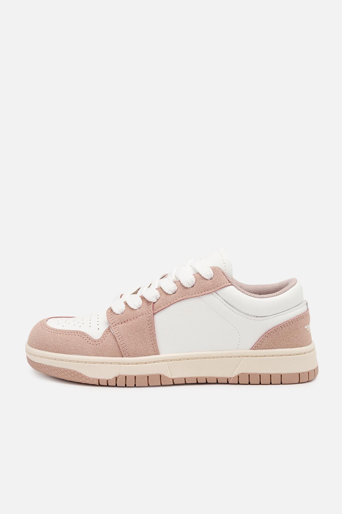 Кеды женские на плоской подошве р. 40 Белый (SKT001032371)