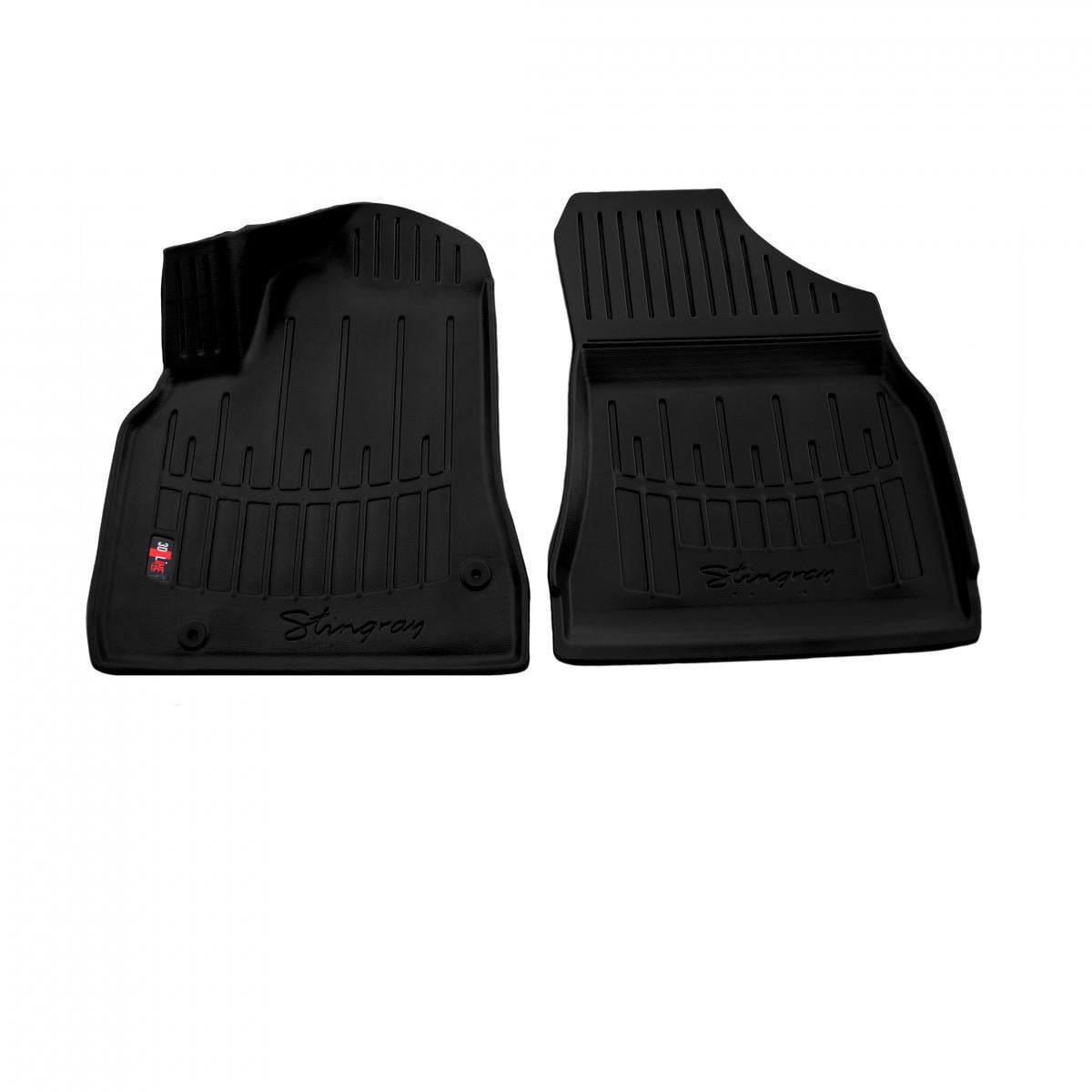Коврики в салон 3D Peugeot Partner Citroen Berlingo II 2008 2018 с бортом 2 шт.