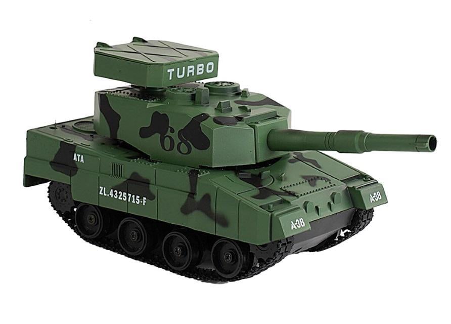 Танк на радиоуправлении Power BB Tank стреляет шариками/пульт 2,7 MHz Хаки (3470)