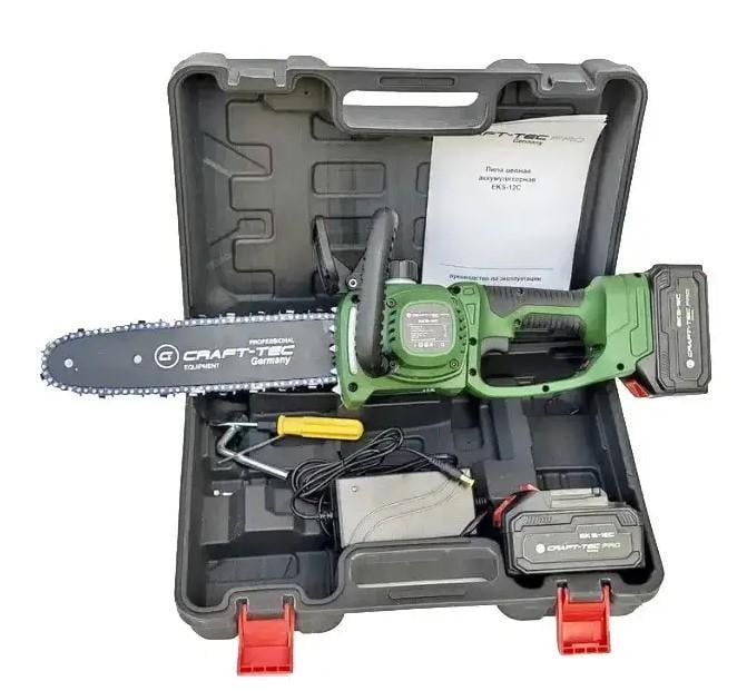 Міні-пила акумуляторна ланцюгова Craft-tec EKS-12С (1294977219)