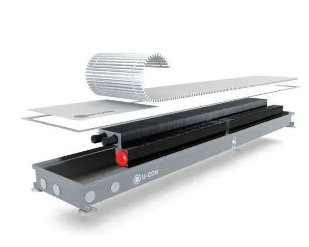 Внутрішньопідлоговий конвектор U-CON VK.DC 300/1000/90 (VK.DC 300/1000/90)