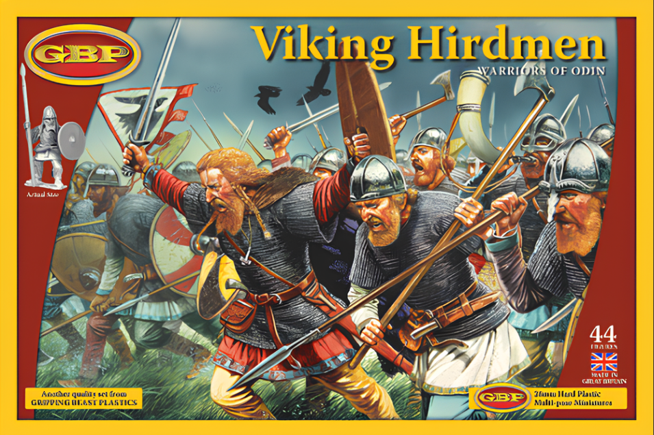 Набор миниатюр для игры SAGA Viking Hirdmen (GBP01)