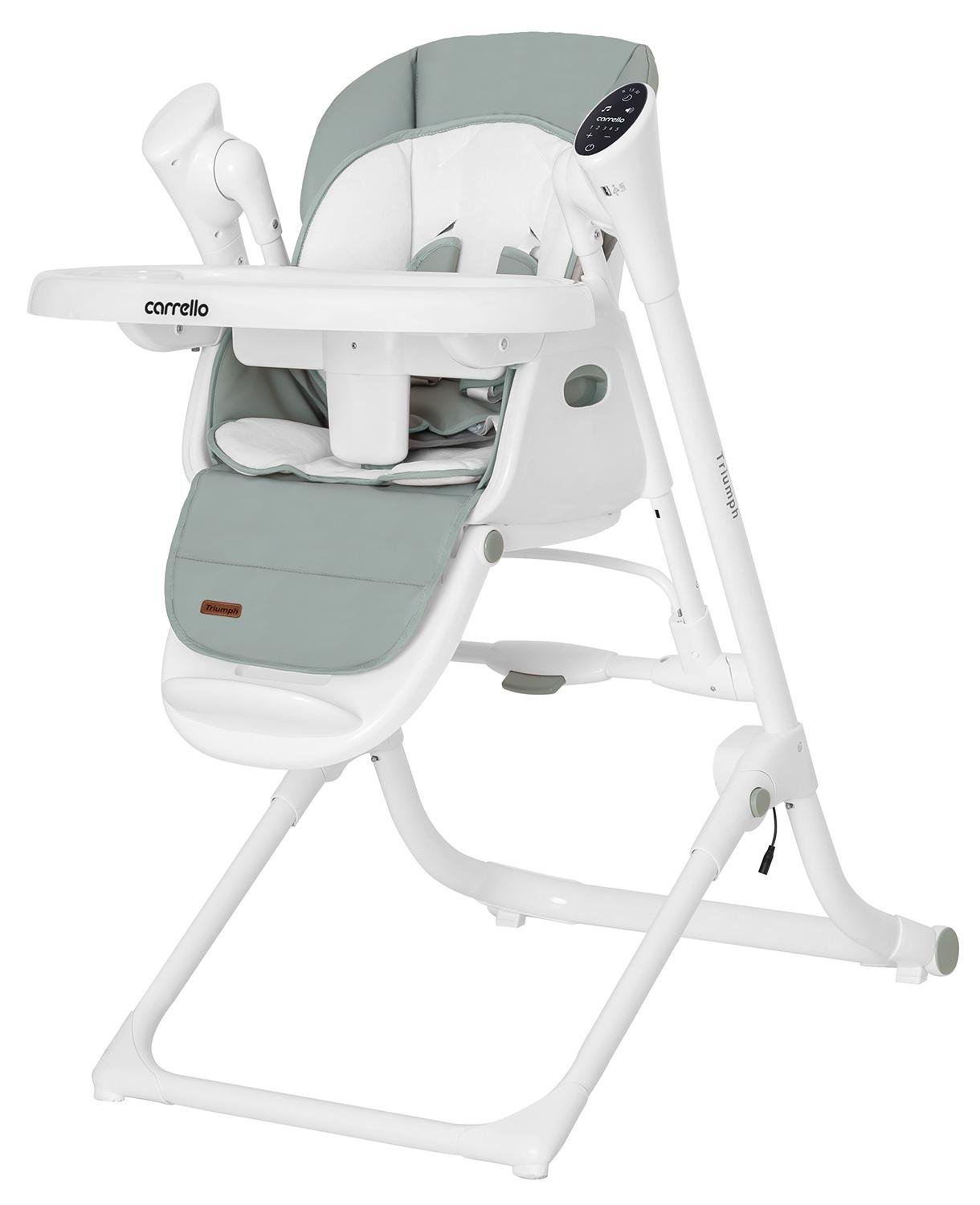 Стілець-гойдалка Carrello Triumph Olive Green (CRL-10302) - фото 2 Стілець-гойдалка Carrello Triumph Olive Green (CRL-10302) - фото 2