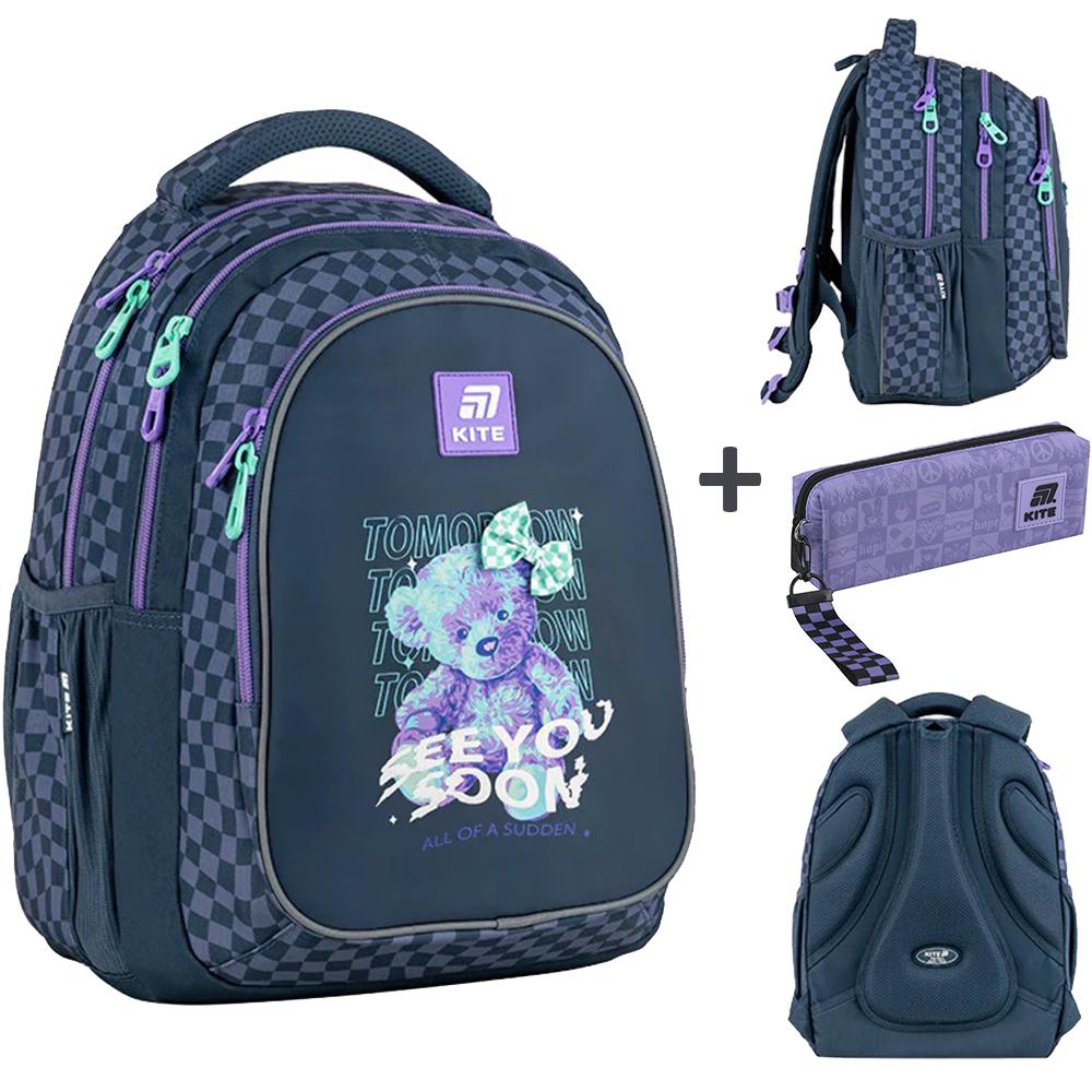 Школьный рюкзак KITE Education teens 20,5 л (K25-8001M-3) - фото 13