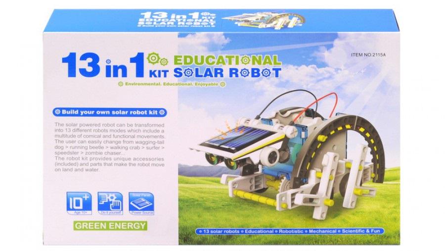 Робот-конструктор на сонячних батареях Solar Robot 13в1 (2115A) - фото 2 Робот-конструктор на сонячних батареях Solar Robot 13в1 (2115A) - фото 2