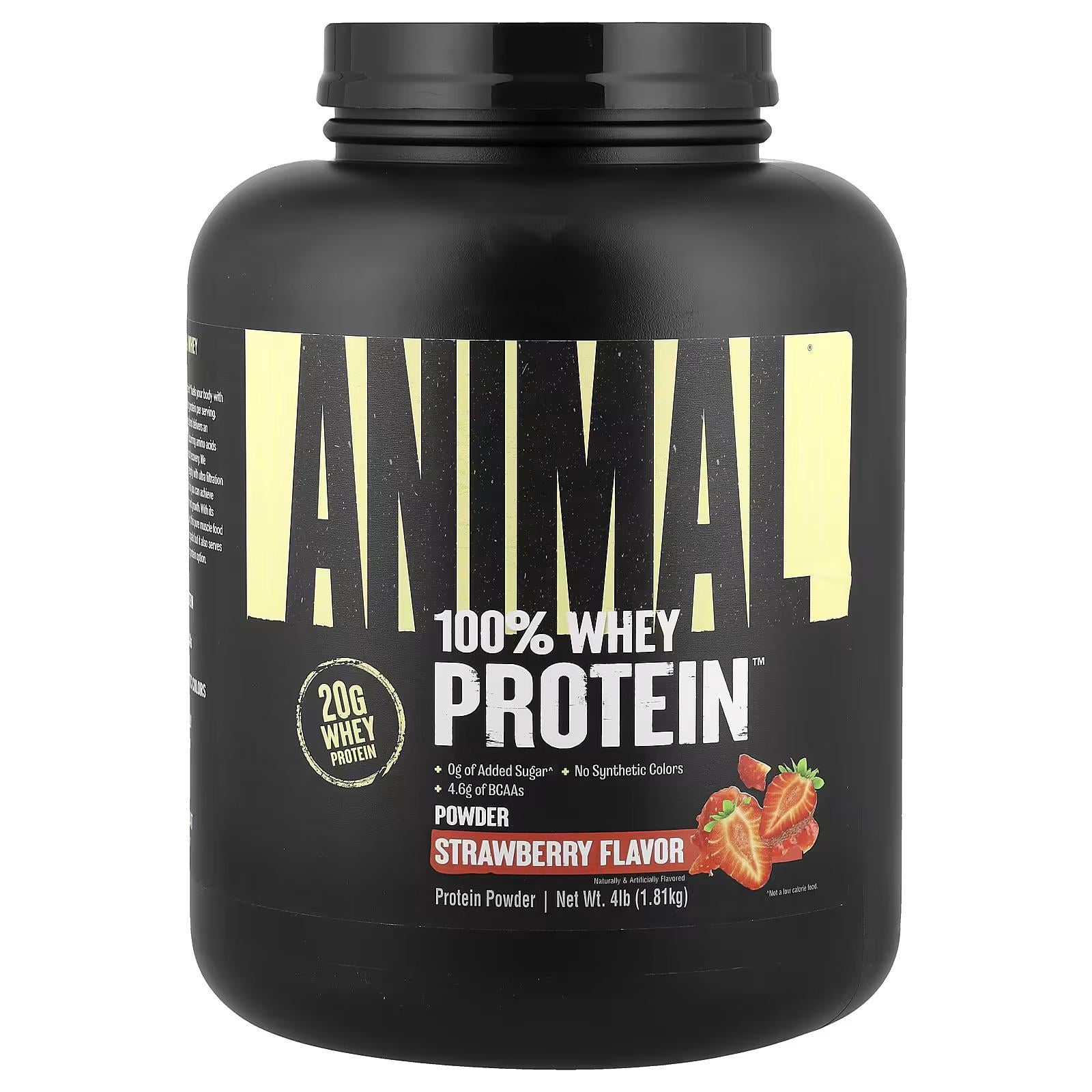 Протеин Universal Nutrition Animal Whey Strawberry 1800 г Протеин Universal Nutrition Animal Whey Strawberry 1800 г
