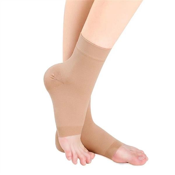 Носки-подпяточники Массажные с акупунктурным покрытием Бежевый (id_4005)