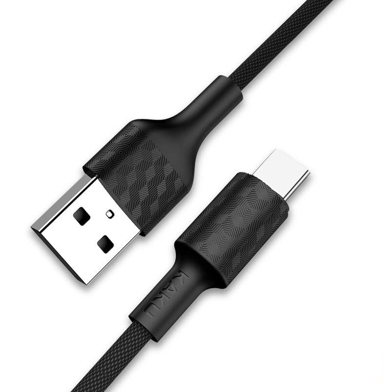 USB кабель Kaku KSC-113 USB-Type-C 1 м Black (1243375943)