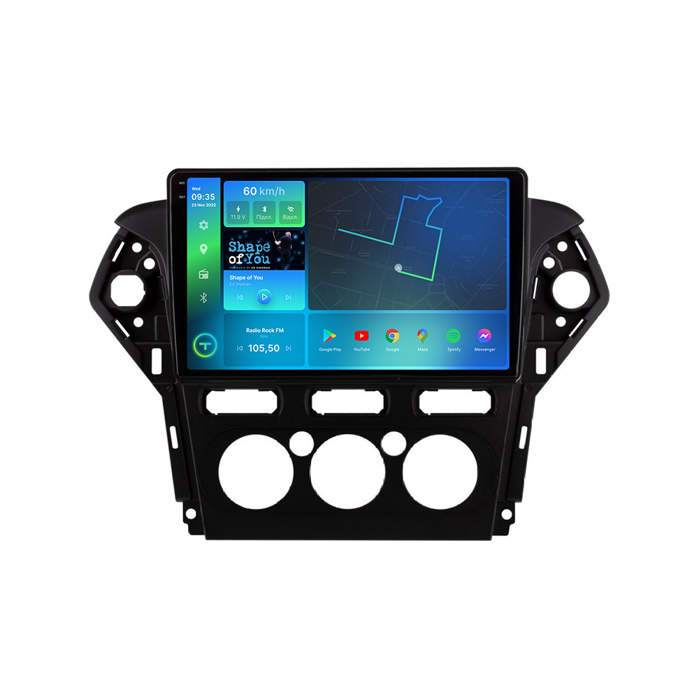 Автомагнитола штатная Torssen 2K F9232 для Ford Mondeo 11+13 4G/Carplay/DSP 2/32 GB 9" (202301584)