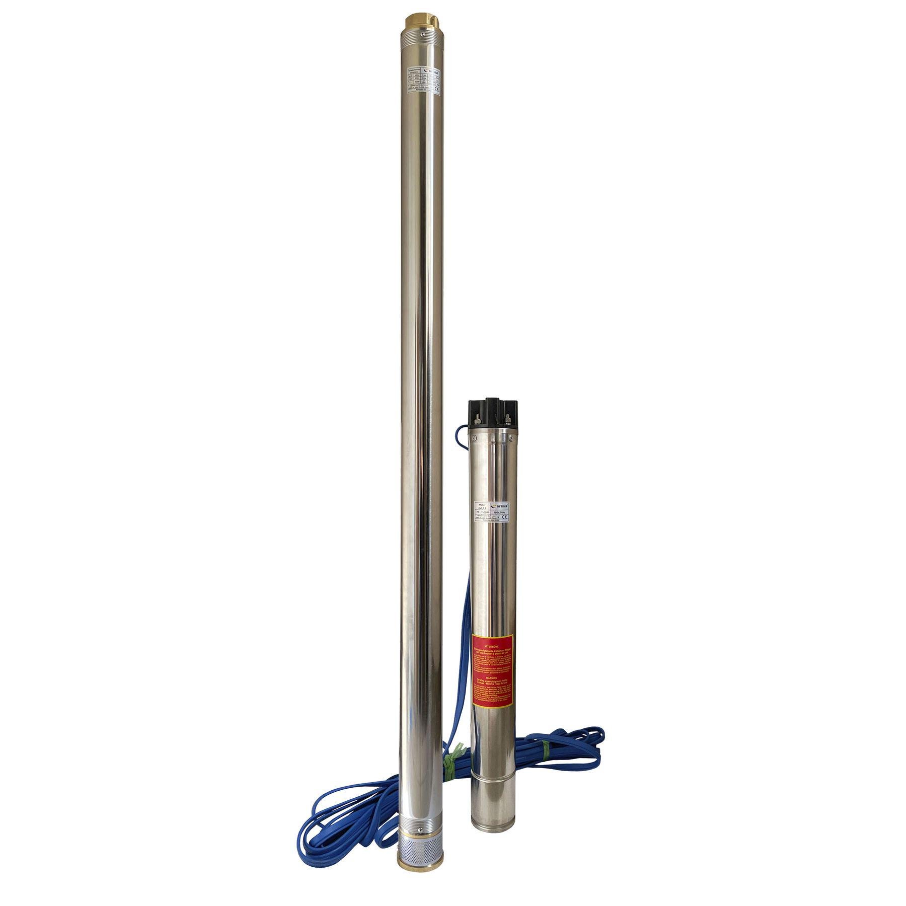 Насос свердловинний Optima4SD10/36 7,5 кВт 3-фазний з підвищеною стійкістю до піску 218 м