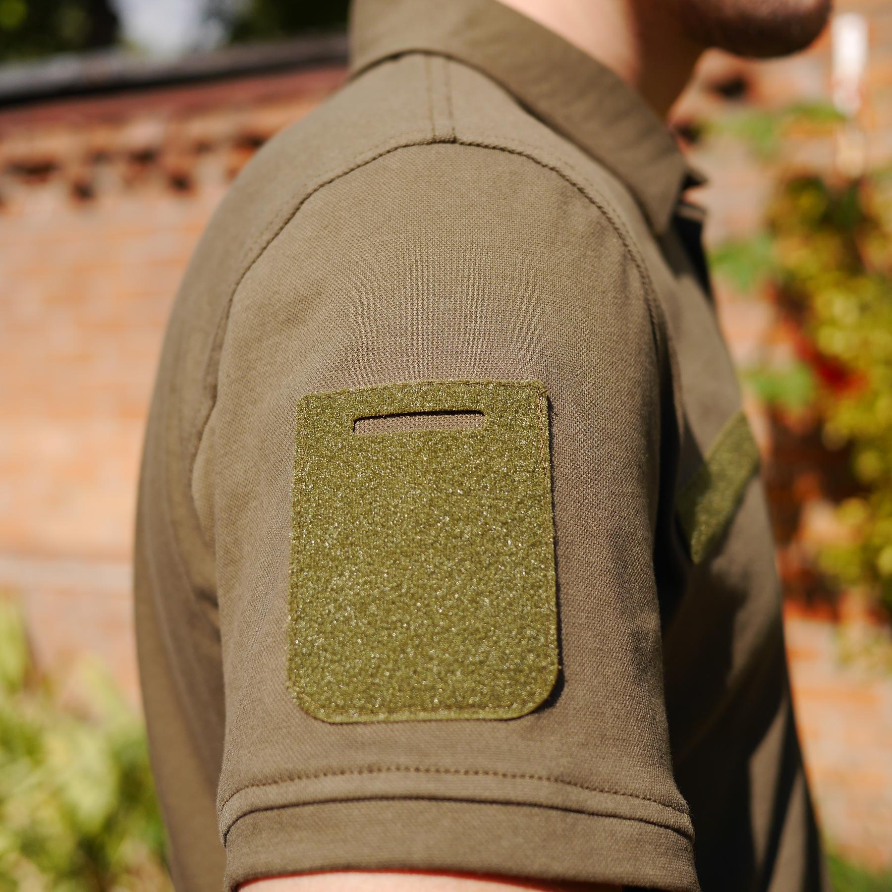 Поло Kiborg Лакоста M Хаки (1116-m) - фото 4 Поло Kiborg Лакоста M Хаки (1116-m) - фото 4