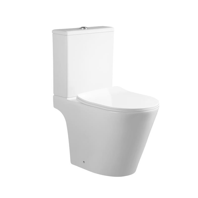 Унитаз напольный Qtap QT06228380BW Dove Rimless безободковый с сиденьем Soft-close White (SD00052622)