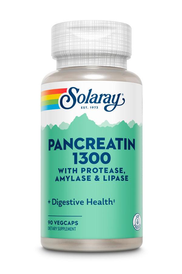Панкреатин Solaray Pancreatin 1300 90 veg caps (20058-01)