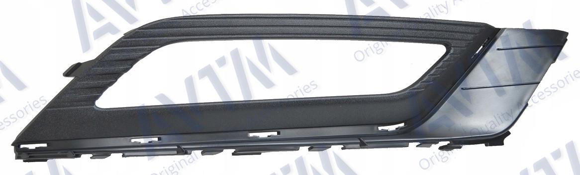 Решетка бампера AVTM Ford Mondeo 17 правая с отверстием под противотуманки без молдинга  (2825 912)