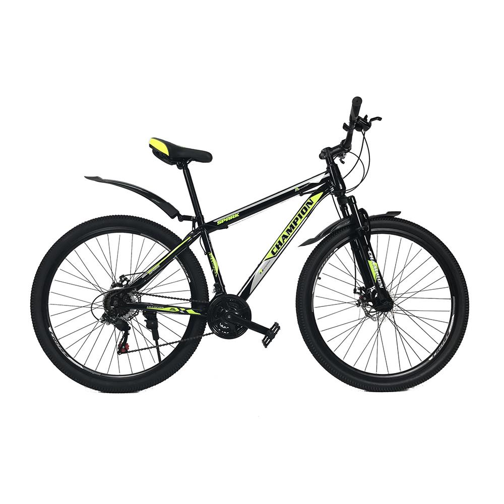 Горный велосипед Champion Spark 2021 29" Черно-желтый (6376103)