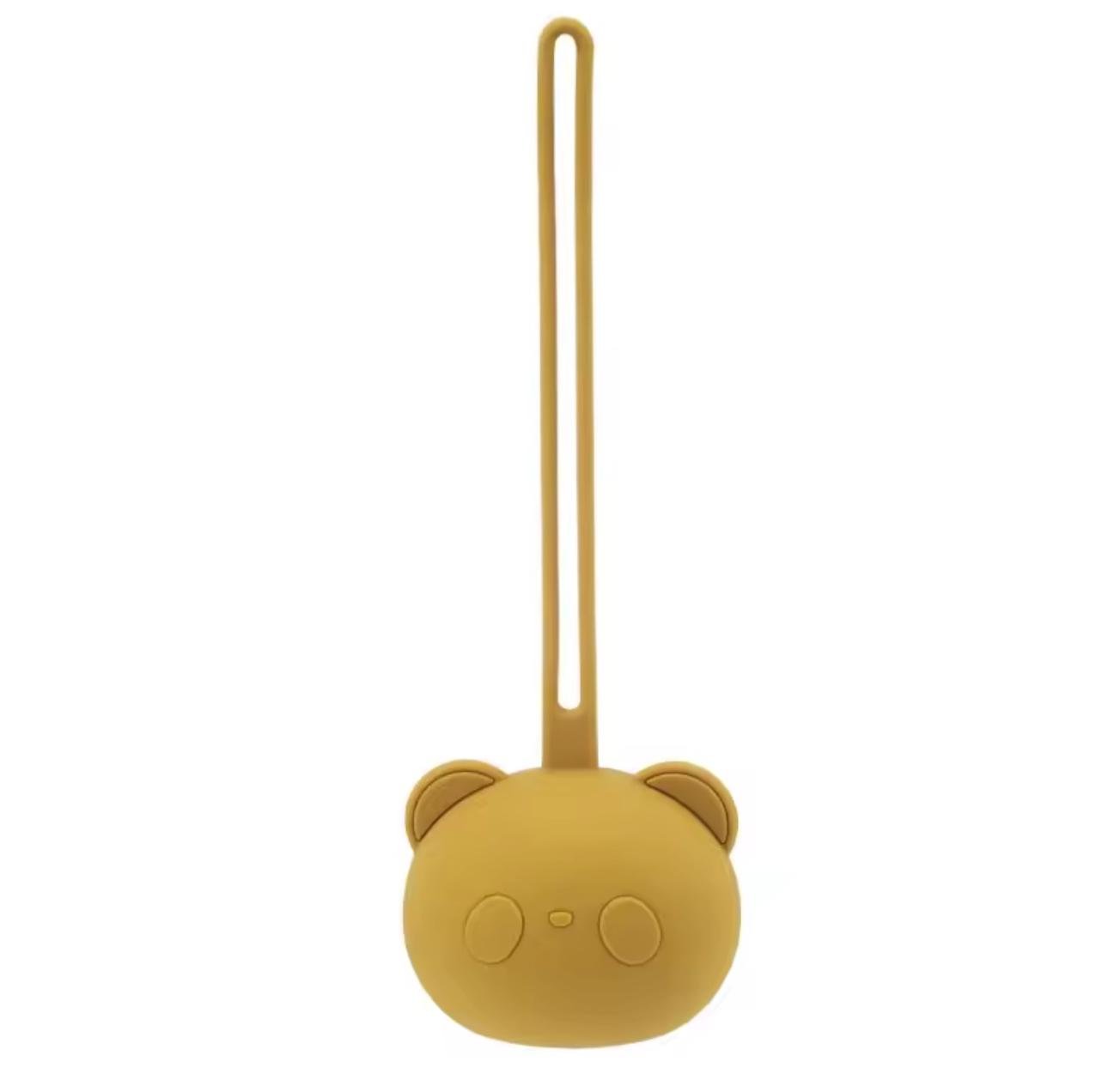 Силиконовый держатель соски Мишка