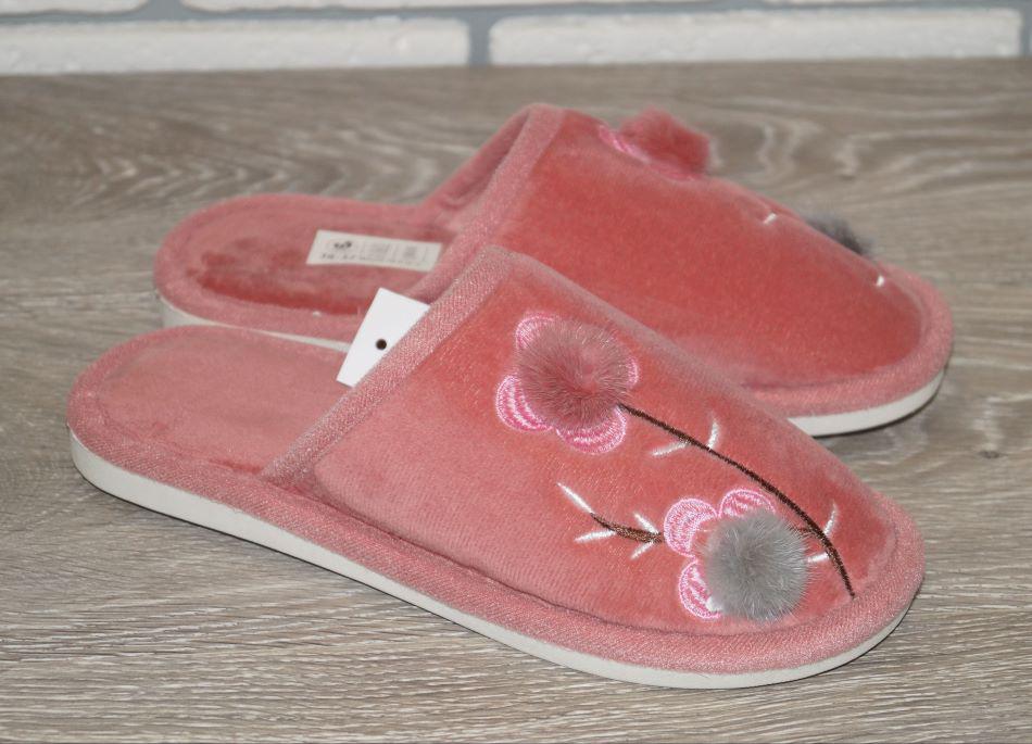 Тапочки комнатные Fangre 38/39 р. 24 см Розовый (30324-3839)