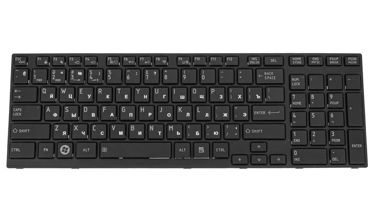Клавіатура для ноутбука Toshiba Satellite A665 матова (PK130CX2B00 )