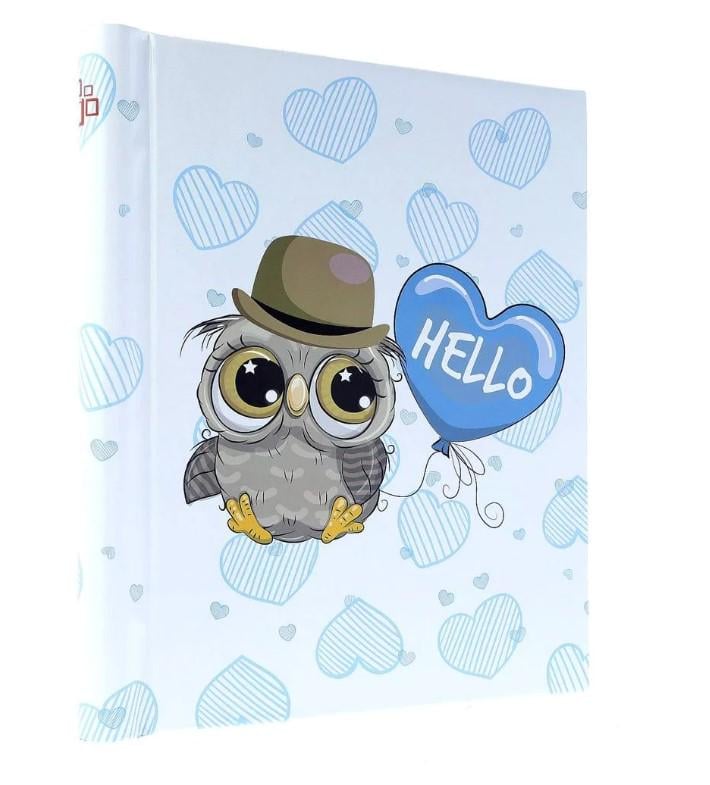 Фотоальбом магнитный Gedeon DRS10 HELLO OWL 20 стр. 23x28 см Blue