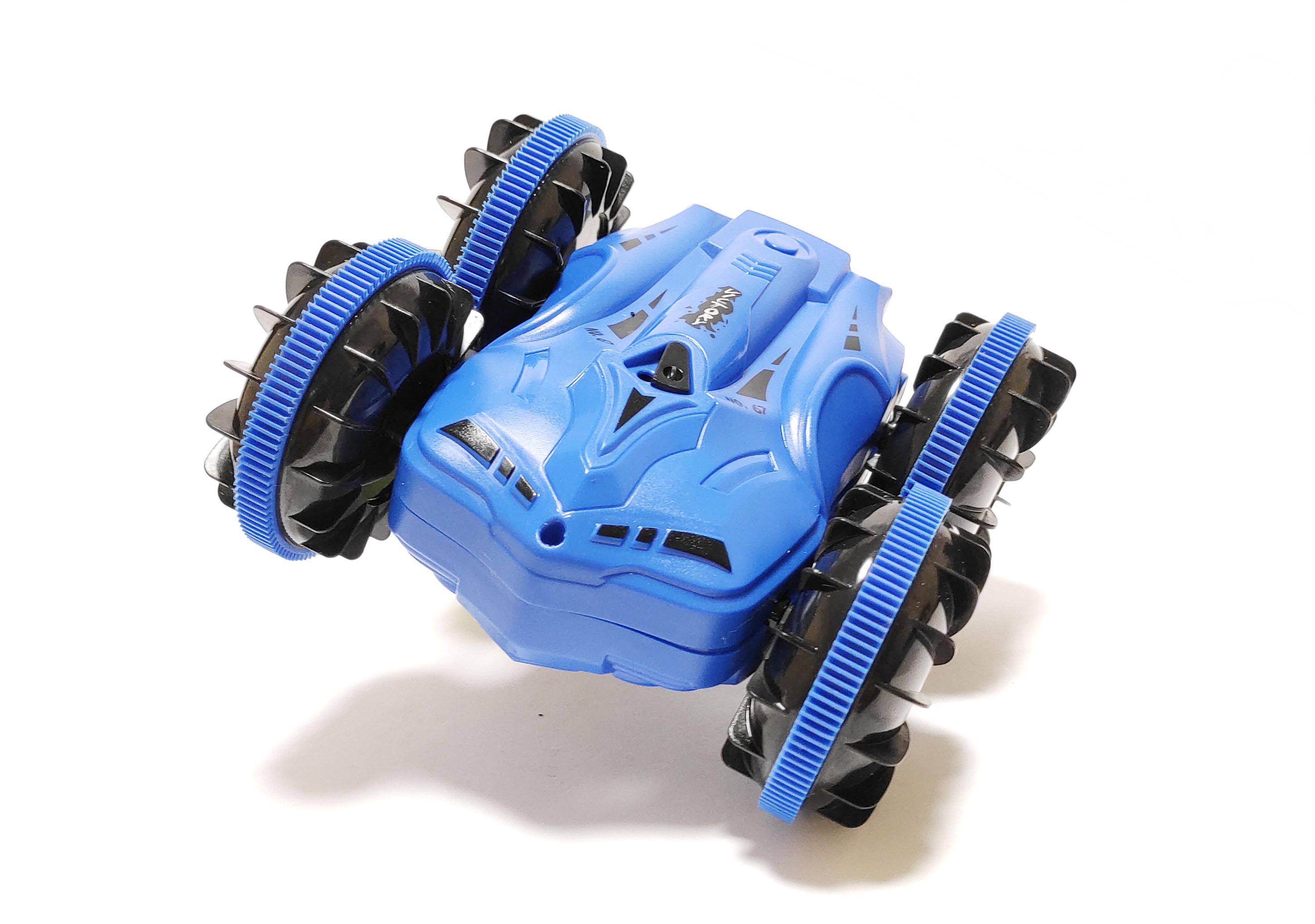 Машинка перевертыш Jia Yu Toys амфибия трюковая 17 см Синий (104143s) - фото 9 Машинка перевертыш Jia Yu Toys амфибия трюковая 17 см Синий (104143s) - фото 9