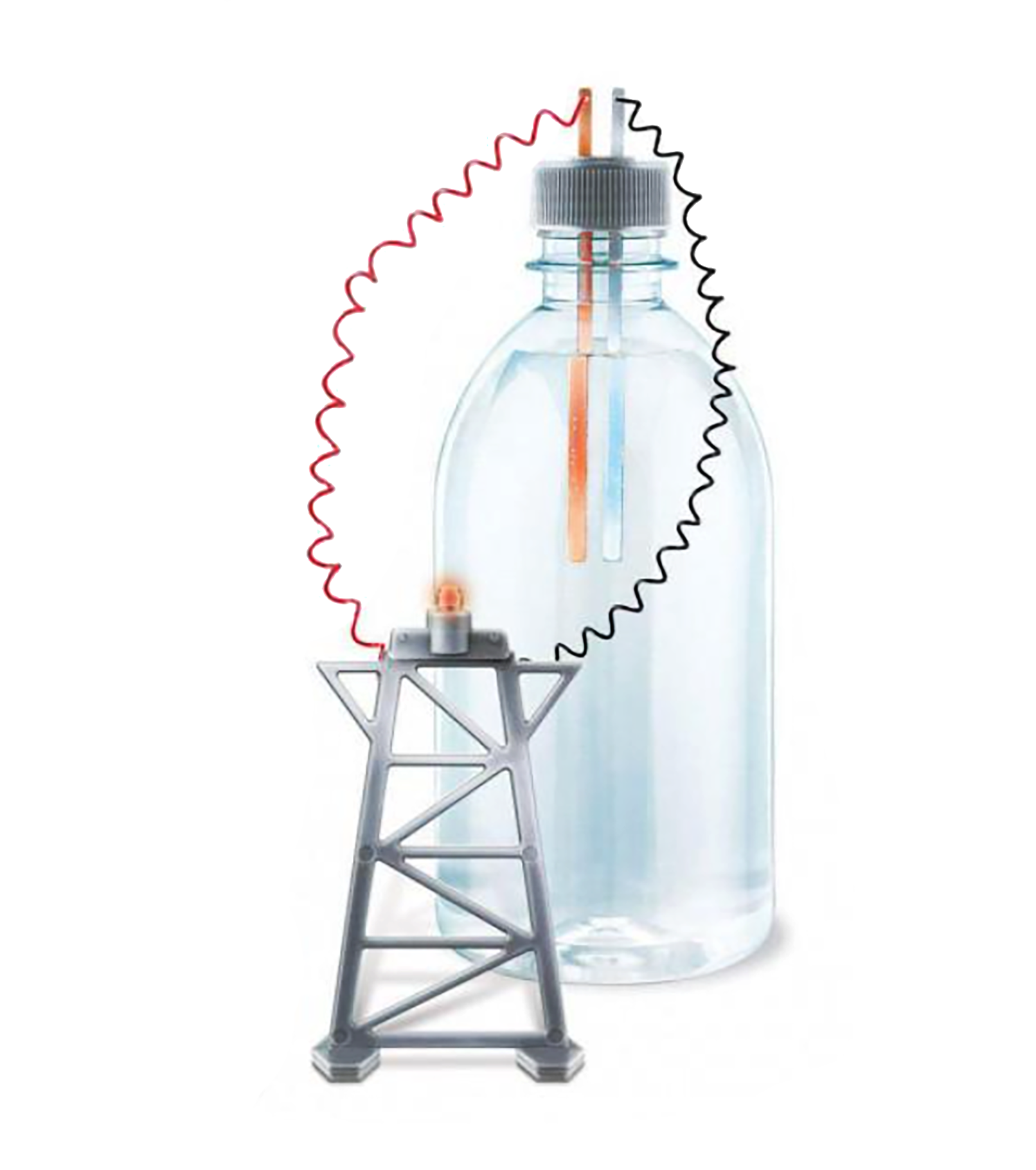 Дитячий розвиваючий набір SUNROZ Enviro Battery для проведення дослідів з вироблення електрики SUN1864