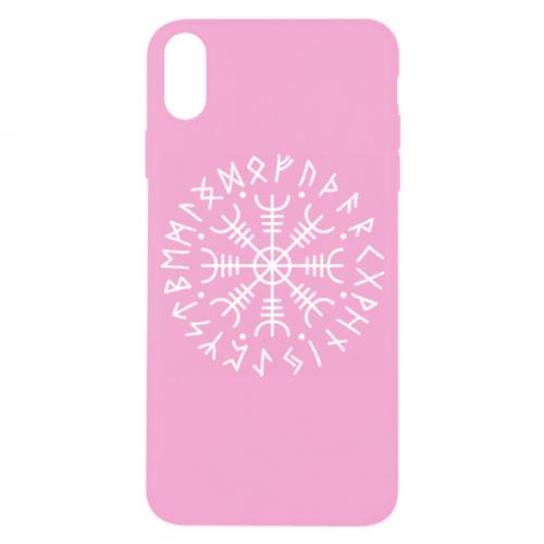 Чехол для iPhone X/Xs Агисхьяльм шлем ужаса (10359457-7-162555)