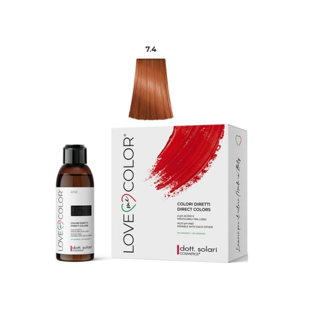 Фарба прямого фарбування Dott.Solari Love Me Color Direct Coloring 7.4 125 мл