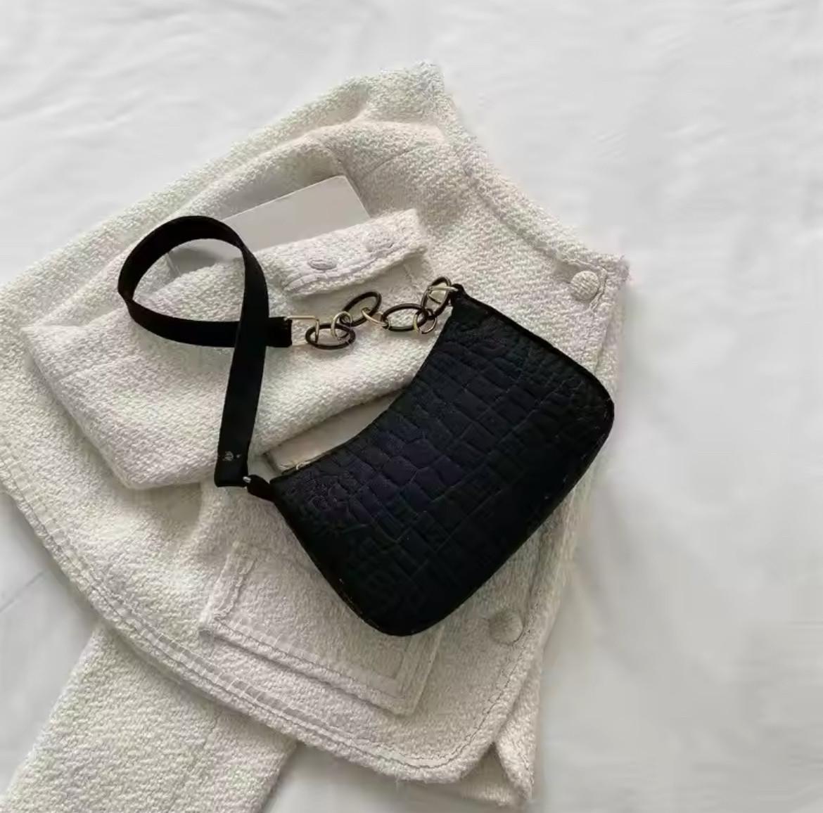 Сумка женская компактная Black (0868b)