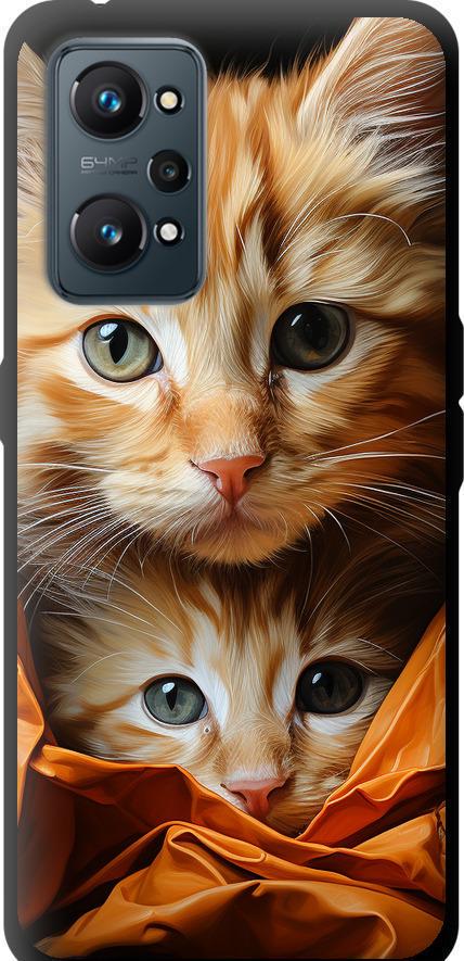 Чехол на Realme GT Neo 2 Котики 2 (5664b-2489-42517) Чехол на Realme GT Neo 2 Котики 2 (5664b-2489-42517)