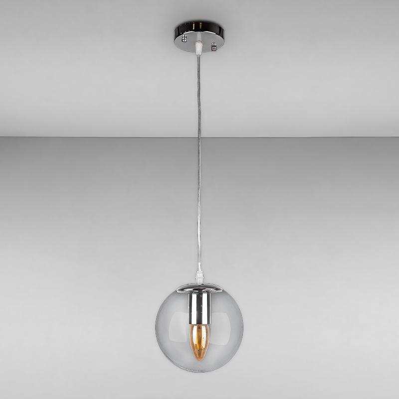 Люстра підвісна Levistella 756PR150F-1 CR+CL Хром/Прозорий