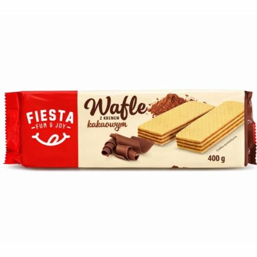 Вафли Fiesta с шоколадным кремом 400 г (31982445) Вафли Fiesta с шоколадным кремом 400 г (31982445)