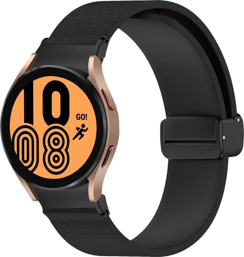 Ремешок Oncord для Galaxy Watch 4 44 мм Black (35156-2B)