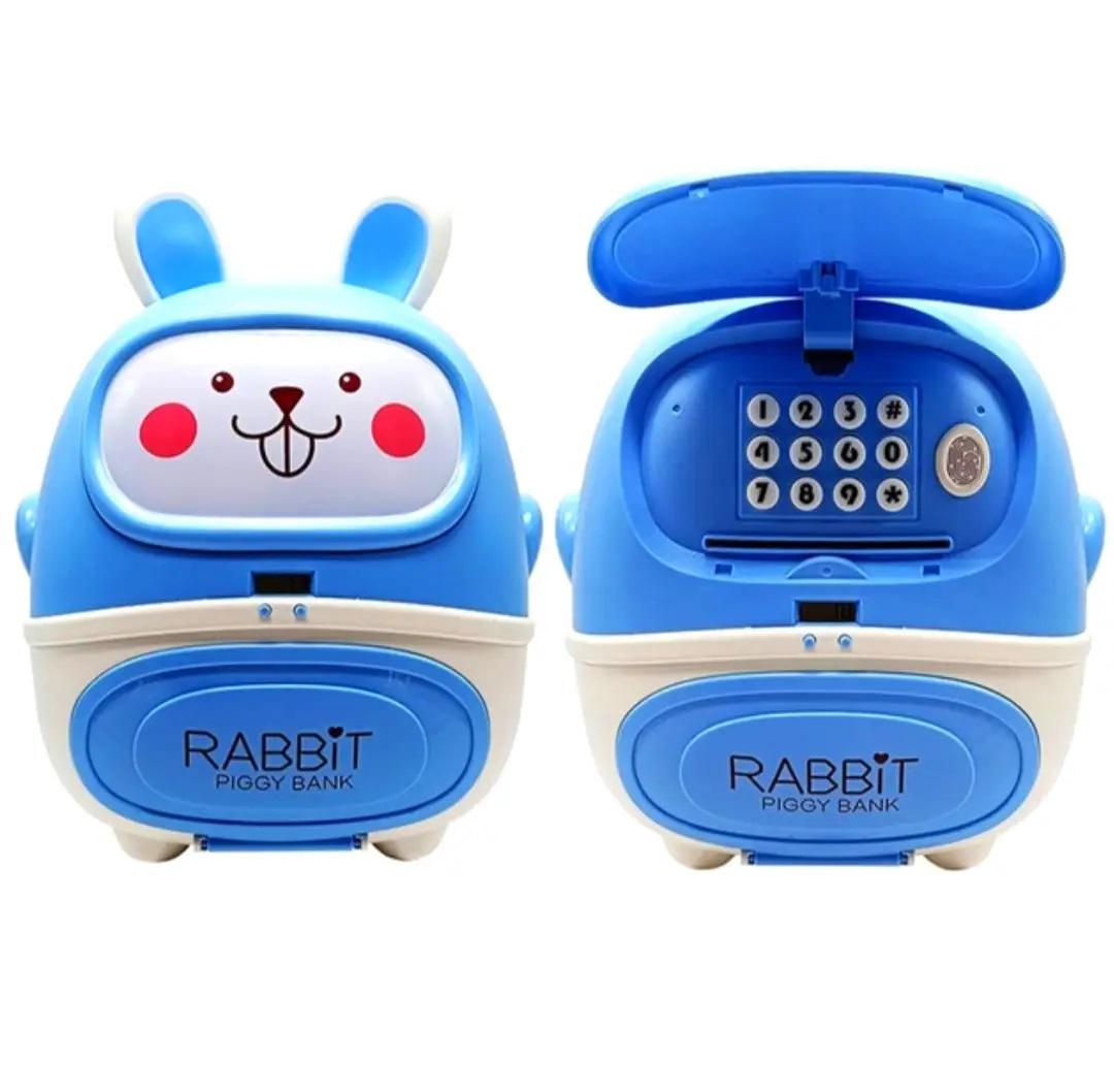 Скарбничка дитяча електронна Sunroz Зайчик USB-лампа/USB-вентилятор Blue (152537) - фото 2 Скарбничка дитяча електронна Sunroz Зайчик USB-лампа/USB-вентилятор Blue (152537) - фото 2