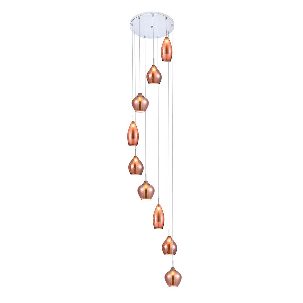 Підвісний світильник Azzardo Amber milano 9 (AZ3134)